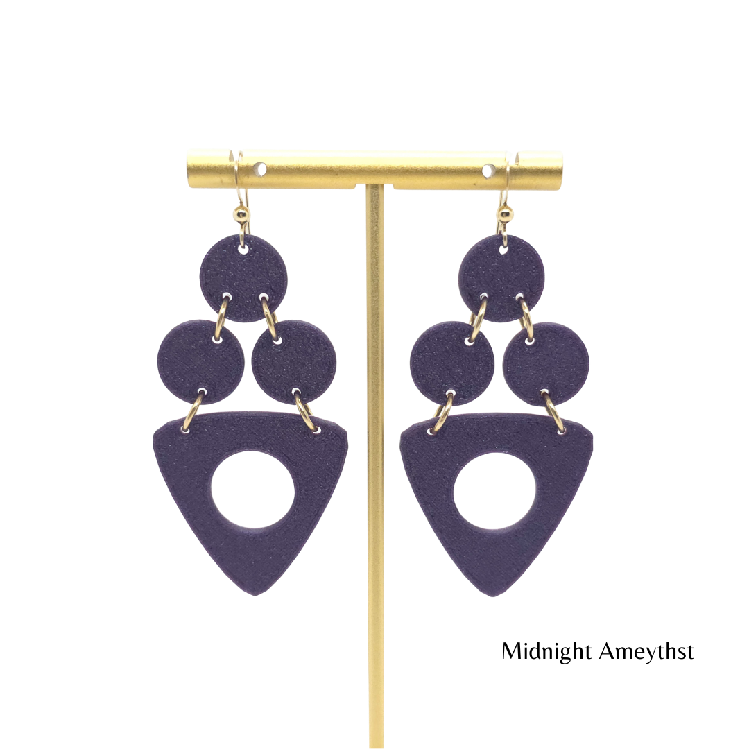 Triad Earrings | Veil & Form Edition