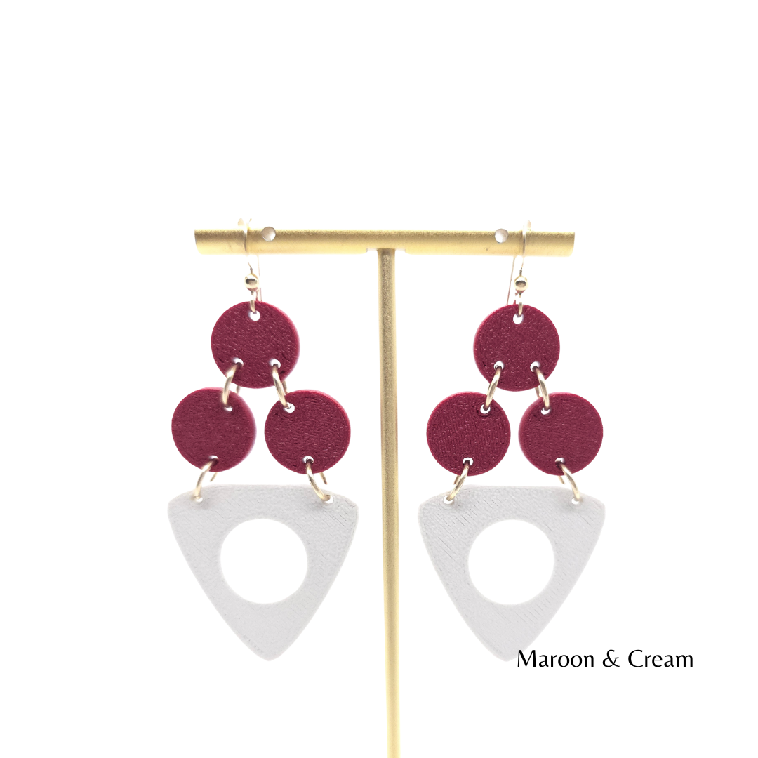 Triad Earrings | Veil & Form Edition