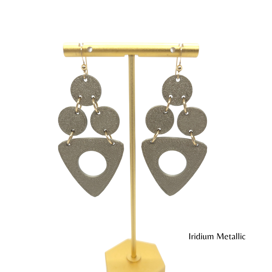 Triad Earrings | Veil & Form Edition
