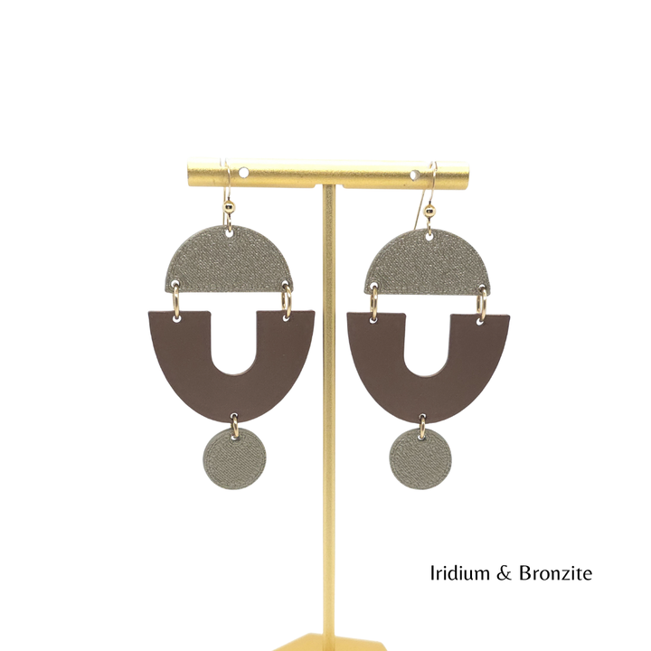 Monolith Earrings | Veil & Form Edition