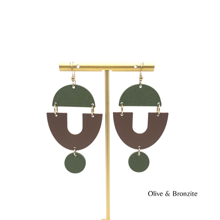 Monolith Earrings | Veil & Form Edition