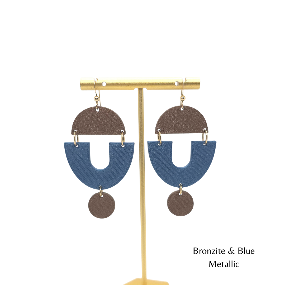 Monolith Earrings | Veil & Form Edition