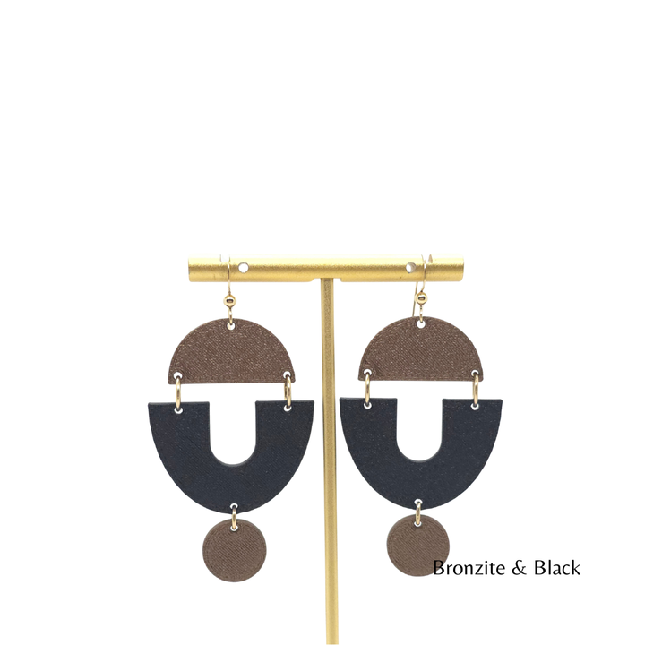 Monolith Earrings | Veil & Form Edition