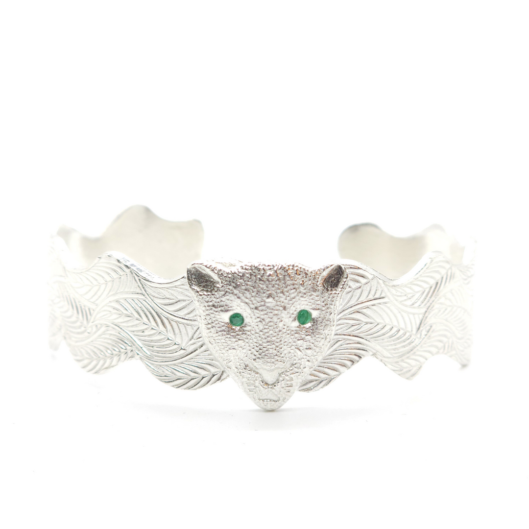 Apparel & Accessories > Jewelry Leolian Cuff Bracelet , Women's Bracelets / Cuffs - Eclectically Simple, LLC