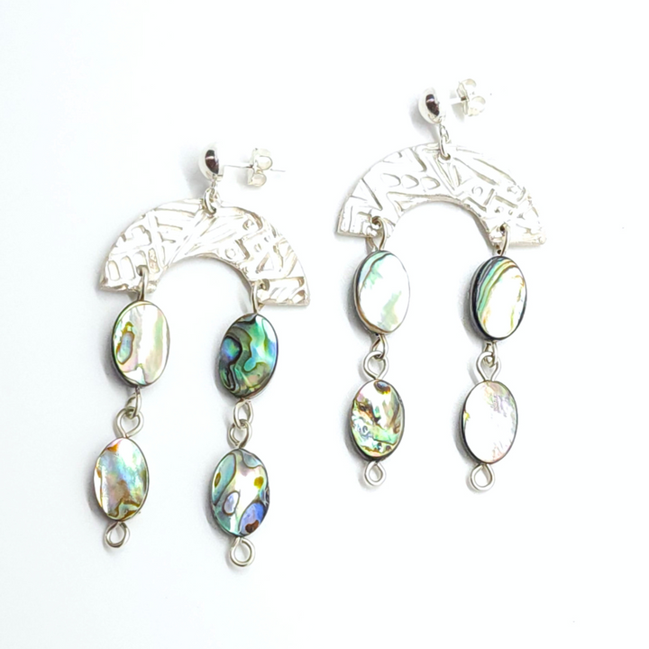 Highland Abalone Shell Dangle Earrings