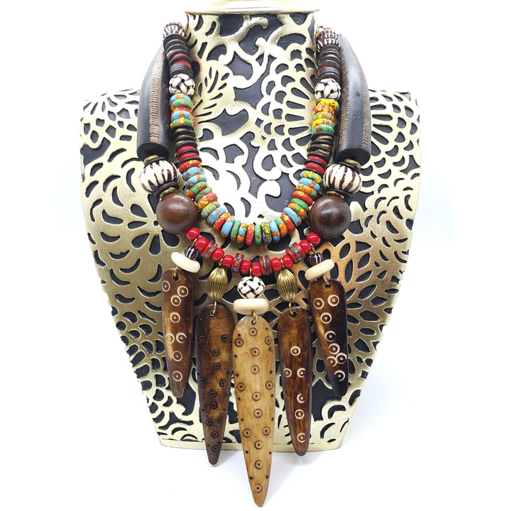 Apparel & Accessories > Jewelry Amina Necklace , Necklaces - Eclectically Simple, LLC