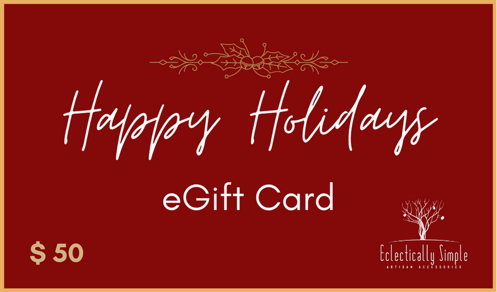 Apparel & Accessories > Jewelry Gift Card , Gift Card - Eclectically Simple, LLC