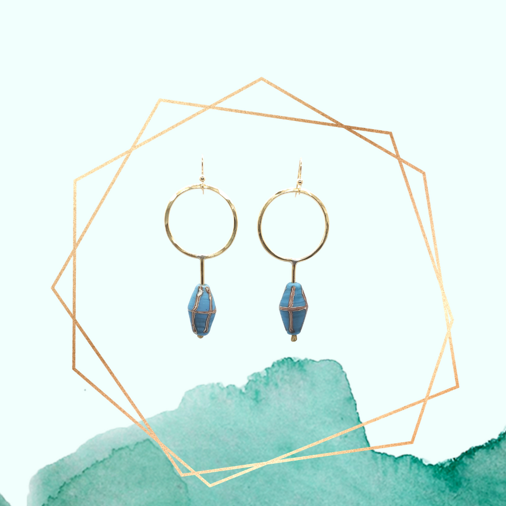 "Maia" Earrings - Eclectically Simple