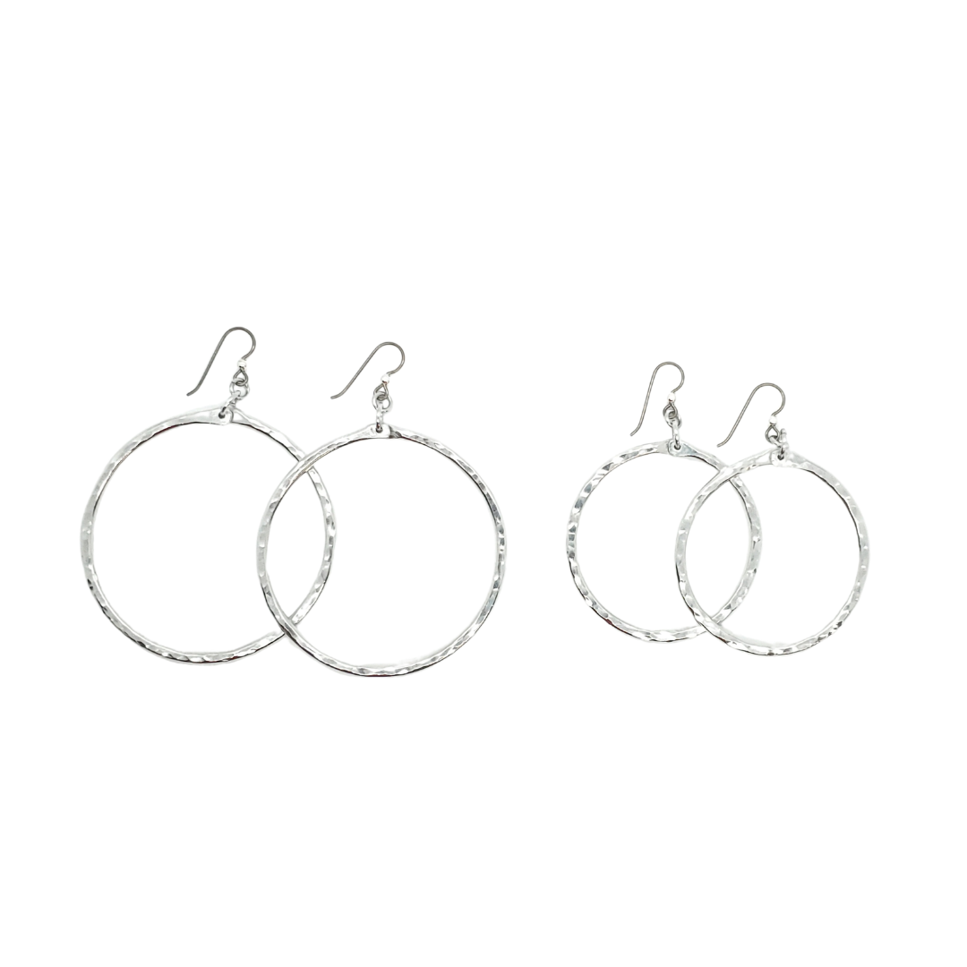 Hula Hoop Earrings - Eclectically Simple