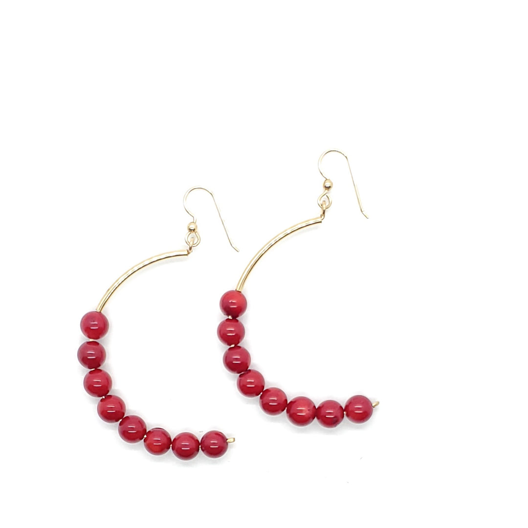 Moon Earrings - Eclectically Simple