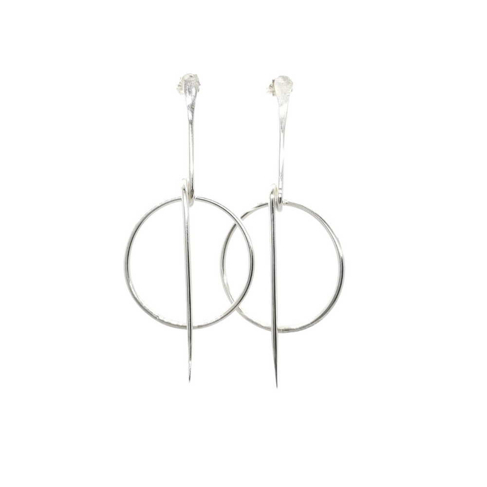Apparel & Accessories > Jewelry "Linked" Earrings (Typology Collection) , Earrings - Eclectically Simple, LLC