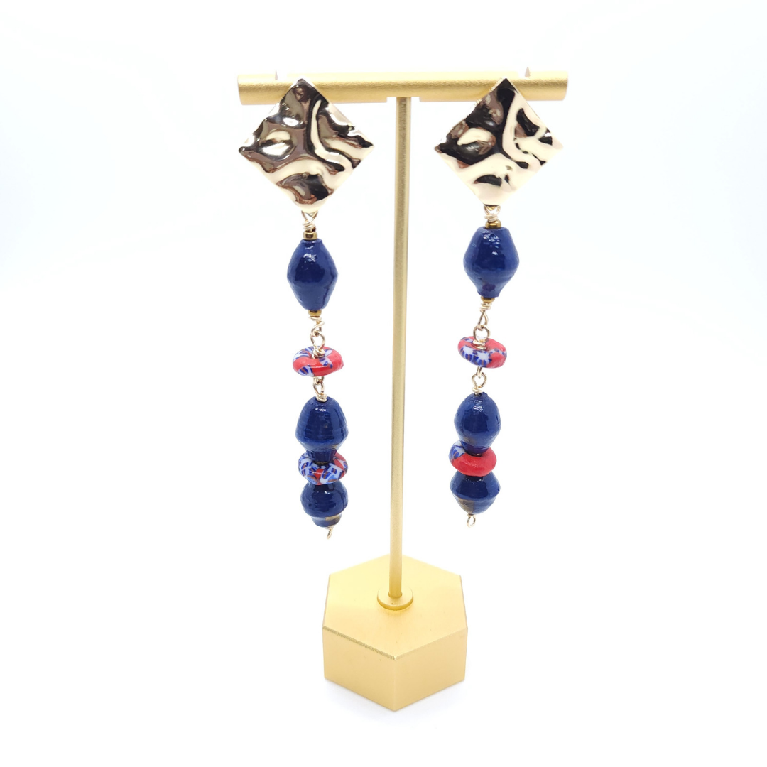 Apparel & Accessories > Jewelry Daphne earrings , Apparel & Accessories - Eclectically Simple, LLC