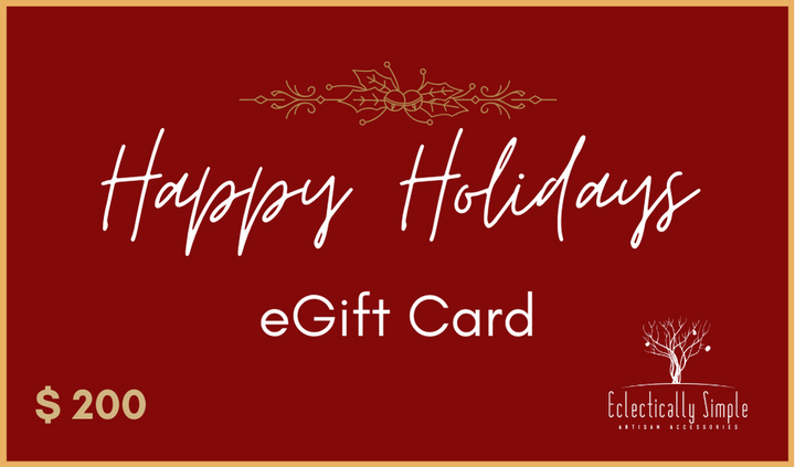 Apparel & Accessories > Jewelry Gift Card , Gift Card - Eclectically Simple, LLC