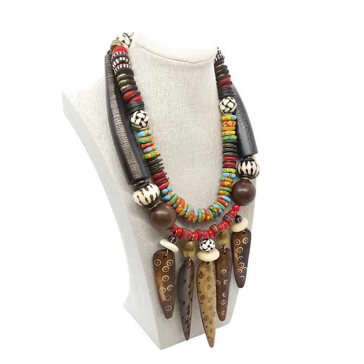 Apparel & Accessories > Jewelry Amina Necklace , Jewelry - Eclectically Simple, LLC