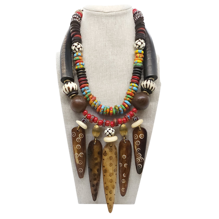 Apparel & Accessories > Jewelry Amina Necklace , Jewelry - Eclectically Simple, LLC