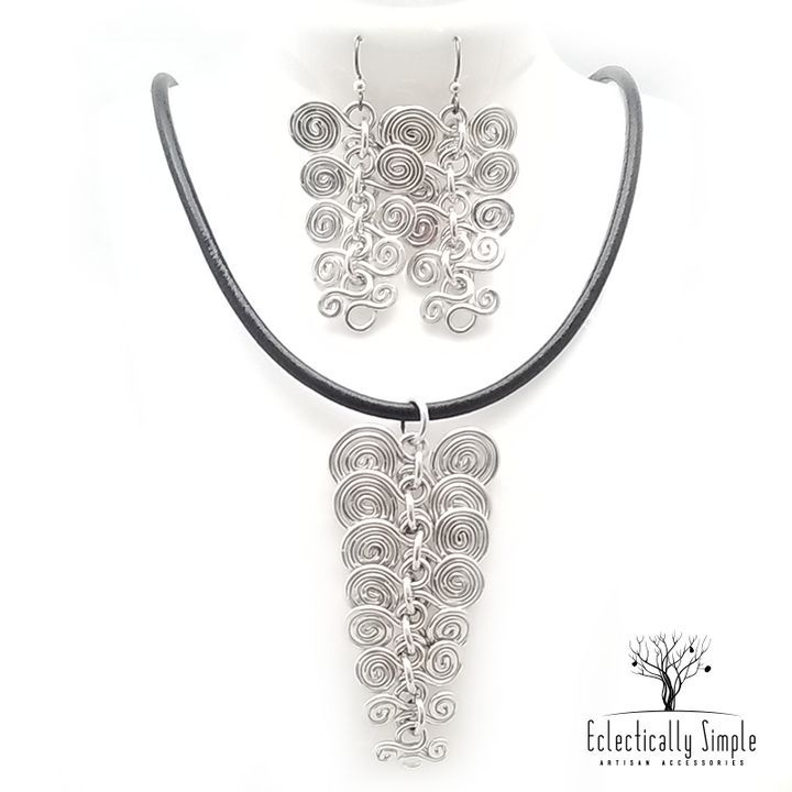 Spiral Necklace Set - Eclectically Simple