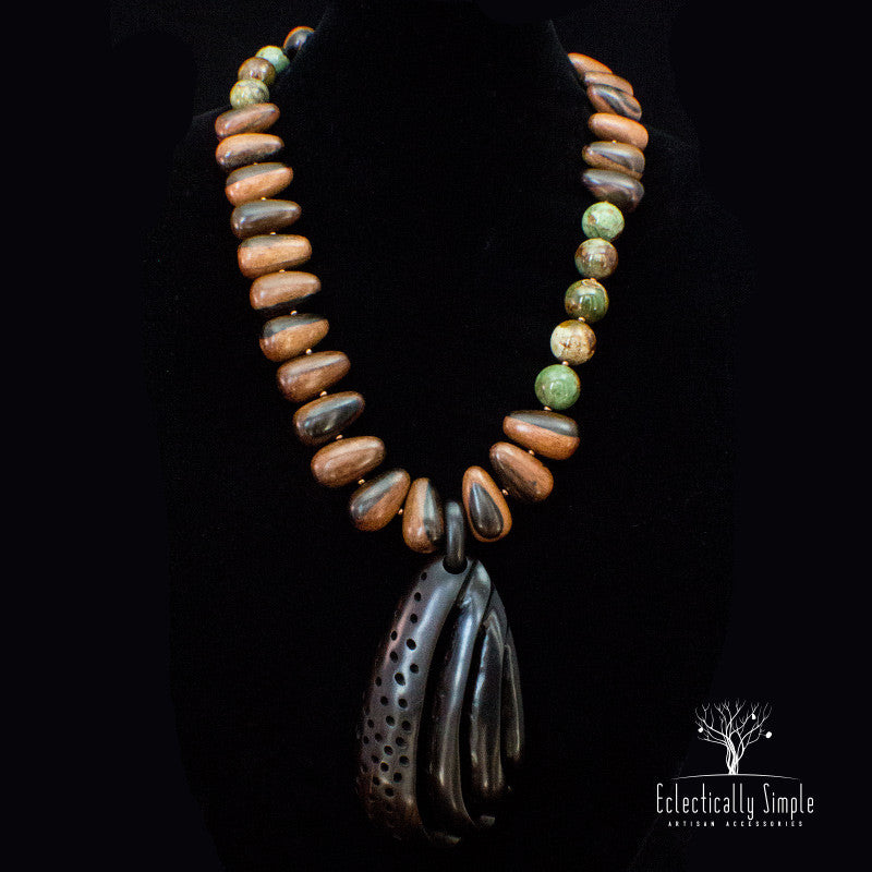 Deep Forest Necklace - Eclectically Simple