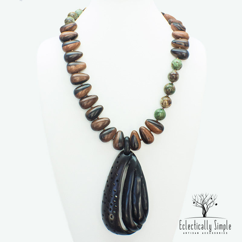 Deep Forest Necklace - Eclectically Simple