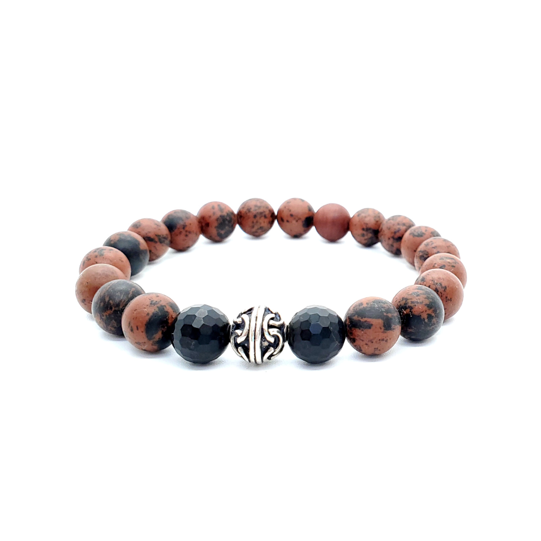 Apparel & Accessories > Jewelry Mahogany Series 01 , Men's Bracelets / Cuffs - Eclectically Simple, LLC