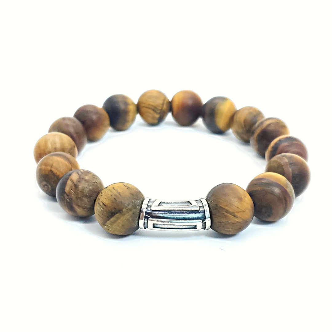 Apparel & Accessories > Jewelry "Eye of the Tiger" Series 10 , Men's Bracelets / Cuffs - Eclectically Simple, LLC
