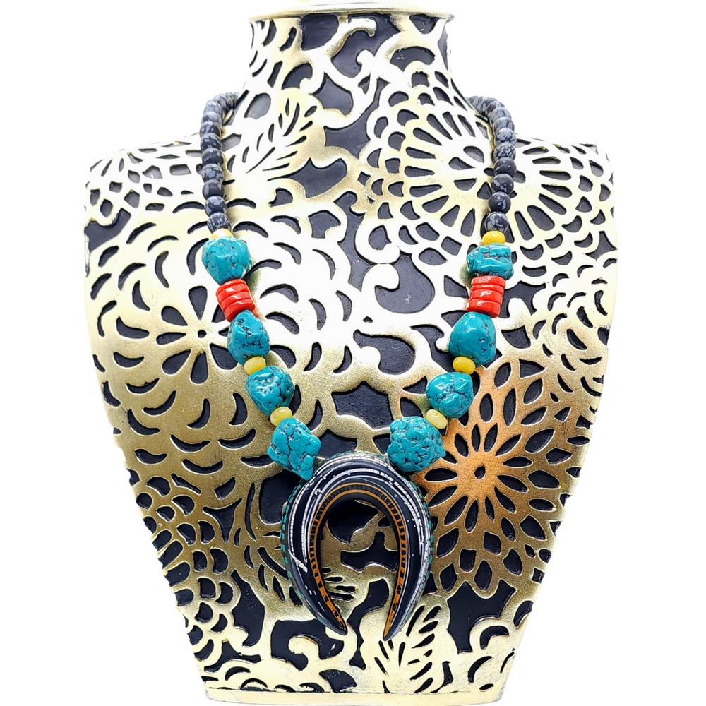 Apparel & Accessories > Jewelry "Nandi" Necklace , Women's Necklace - Eclectically Simple, LLC