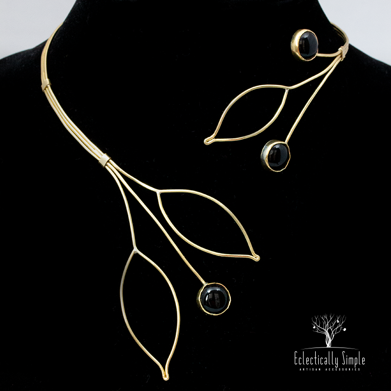 Leaf Collar Necklace - Eclectically Simple